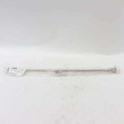 Rod Desyne CF07-28-5 Stamp 7/16" café Rod 28-48 inch-Satin Nickel, 28-48"