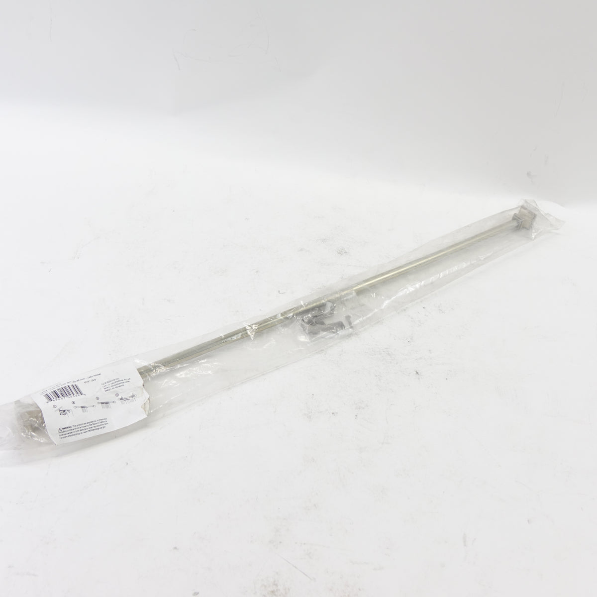 Rod Desyne CF07-28-5 Stamp 7/16" café Rod 28-48 inch-Satin Nickel, 28-48"