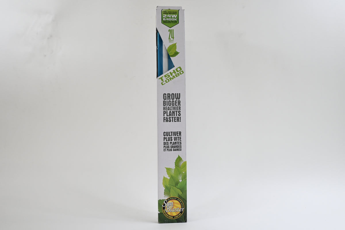 SunBlaster 2' T5HO 24 Watt 6400K Reflector and Bulb Combo