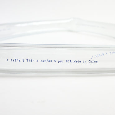 5 Ft x 1-1/2" ID Low Clear PVC Tubing Heavy Duty UV Vinyl Hose - Grade B