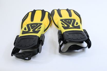 Snorkeling Gear for Adults, Mask, Fins, Snorkel Set and Travel Bag, US size 9-13