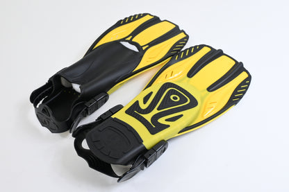Snorkeling Gear for Adults, Mask, Fins, Snorkel Set and Travel Bag, US size 9-13