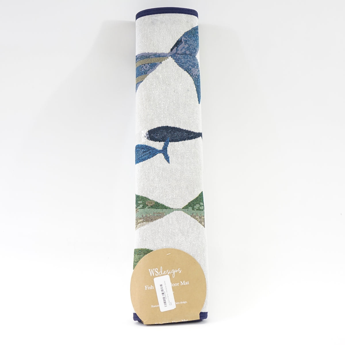 DEI 13442 Polyester Floor Mat with Fish Tales Design