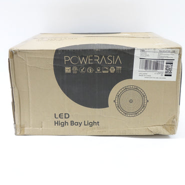 UFO LED High Bay Light 200W 28000LM 5000K, UL US Plug 5' Cable - New