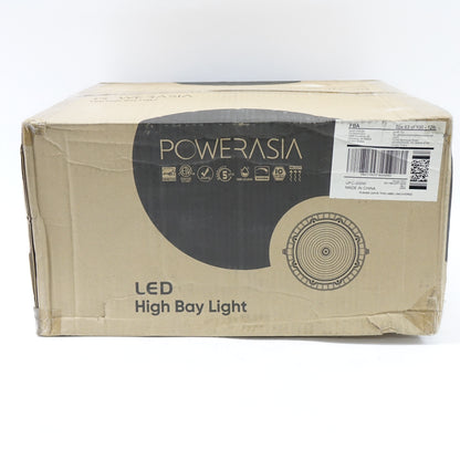 UFO LED High Bay Light 200W 28000LM 5000K, UL US Plug 5' Cable - New