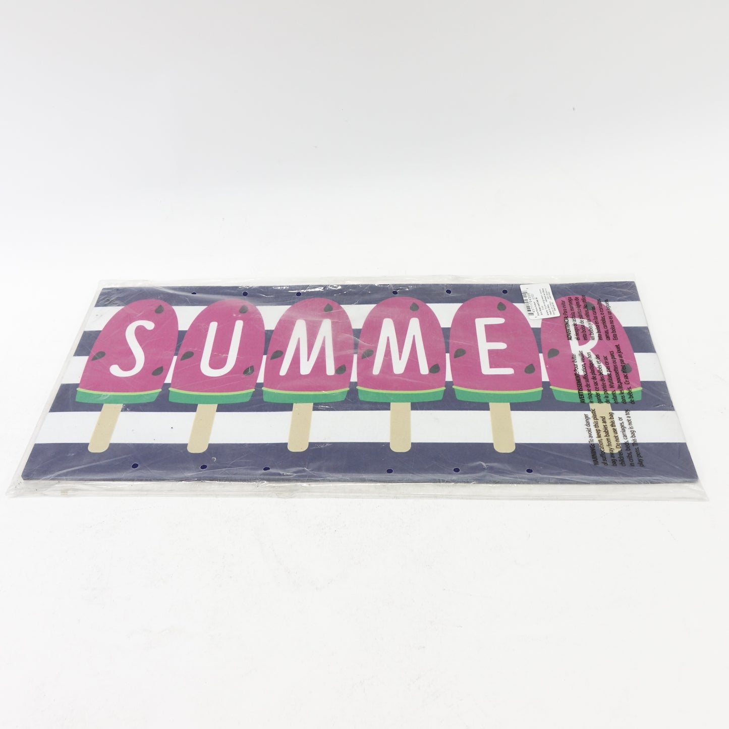 Evergreen Flag Summer Melonsicle Sassafras Switch Mat 22" x 10"