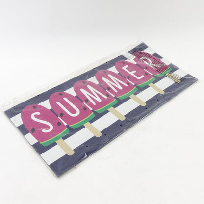 Evergreen Flag Summer Melonsicle Sassafras Switch Mat 22" x 10"