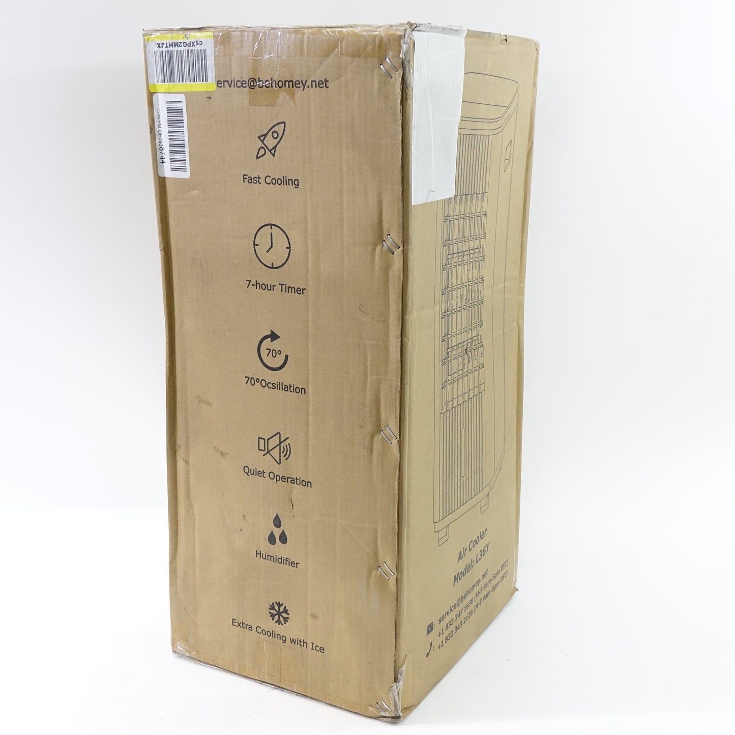 3-IN-1 Windowless Portable Air Conditioner with Natural/Cooling/Humidifier