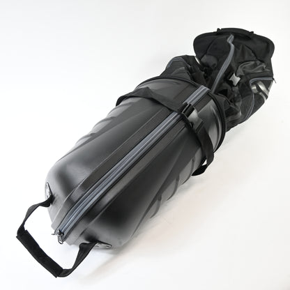 OutdoorMaster Golf Travel Bags w/ Wheels and Hard Case Top-Rock Black - Grade A