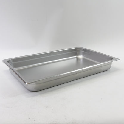 Winco Full Size Stainless Steel Steam Table Pan [SPJM-102]