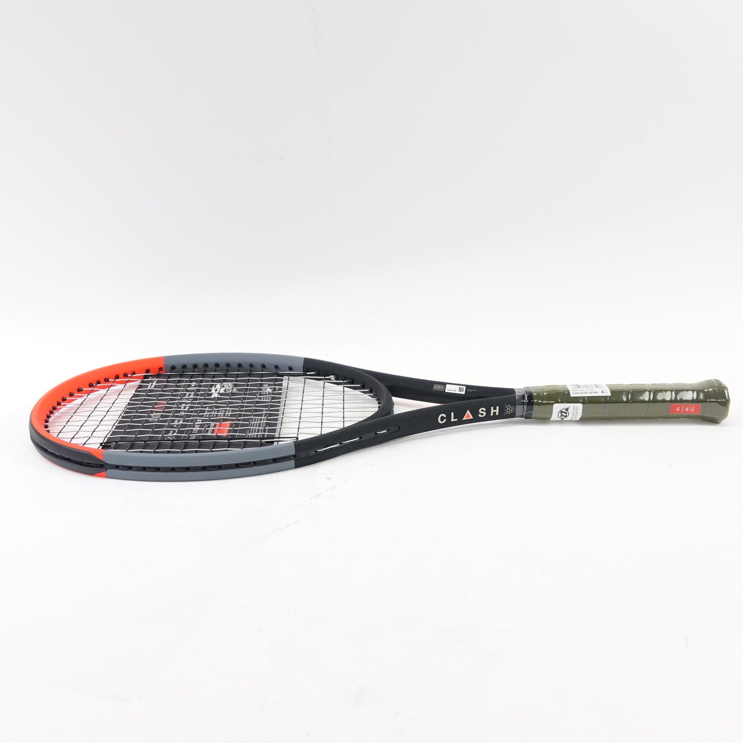 Wilson Clash 100 Tour Unstrung Tennis Racquet (4 1/2 - New