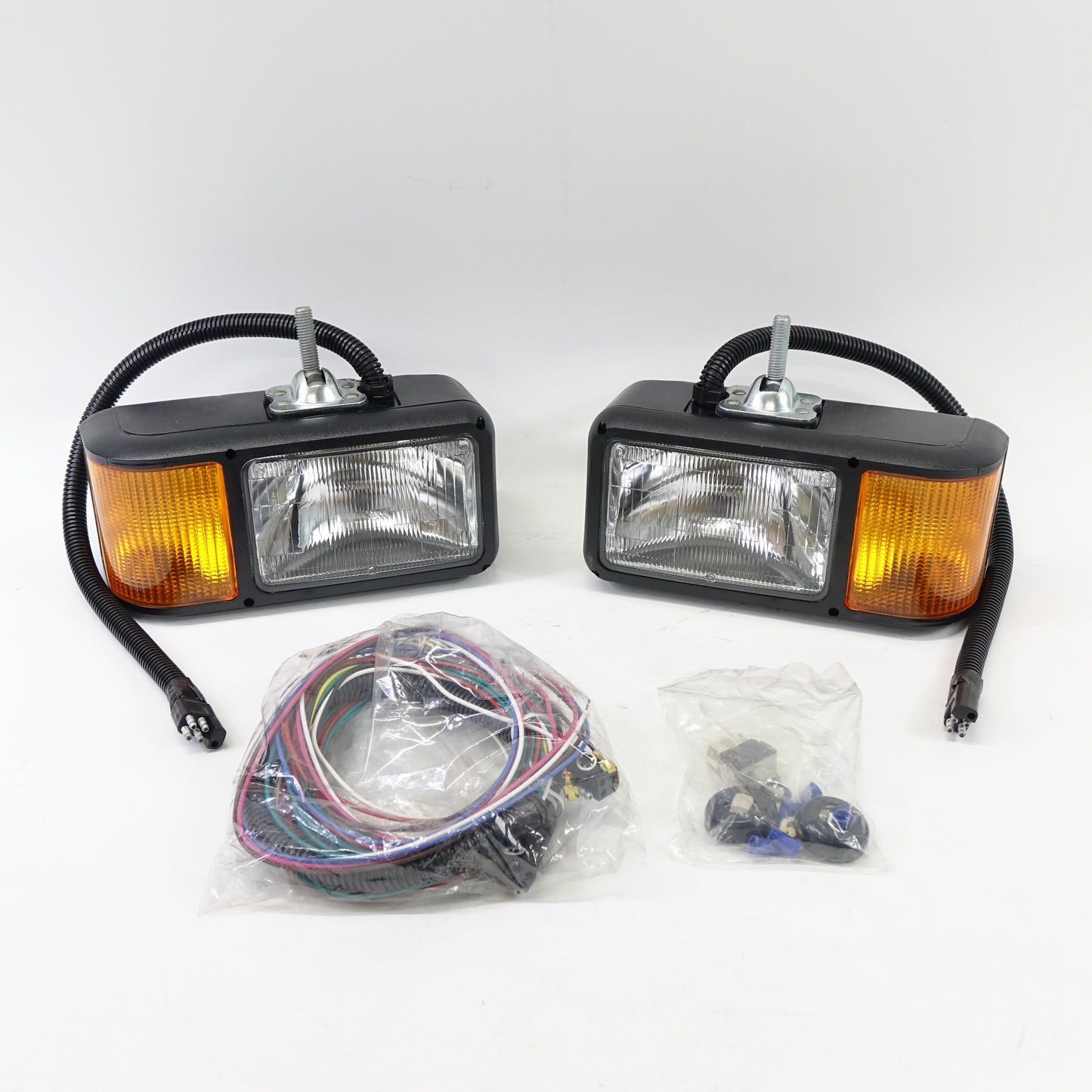 Truck-Lite 80888 Economy Snow Plow Lights / ATL Kit w/ Harness & Hardware