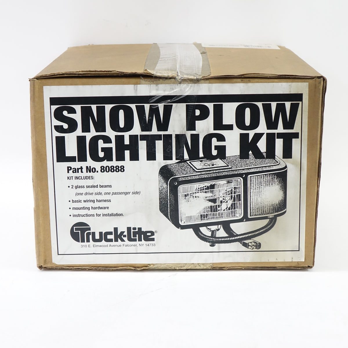 Truck-Lite 80888 Economy Snow Plow Lights / ATL Kit w/ Harness & Hardware