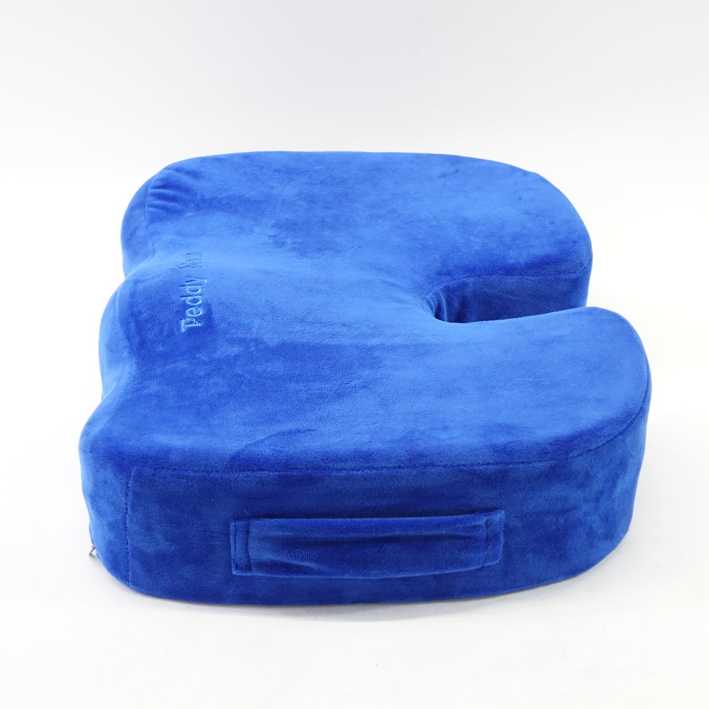 TeddyNorth Blue Seat Cushion Pillow-Memory Foam Contoured Posture Corrector