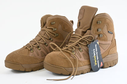 FREE SOLDIER Men's Waterproof Tactical Hiking Boots Military Work Boots Combat Boots(Brown 12)