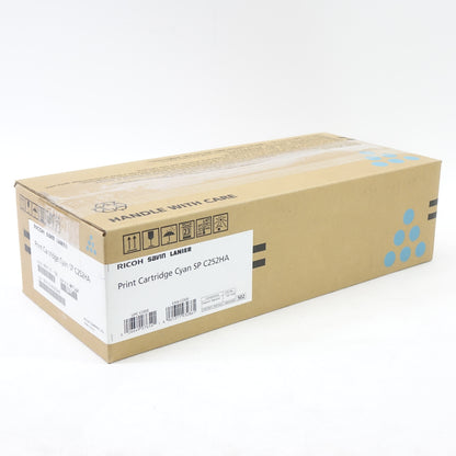 Ricoh SP C252HA Toner Cartridge KIT for SP C252DN /SP C252SF Printers, Consists of Black (407653), Cyan (407654) Magenta, (407655), Yellow (407656), Yields Up to 6500 Pages