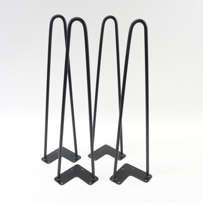 20" Heavy Duty Metal Coffee Table Legs with Screws- 4 Piece Set