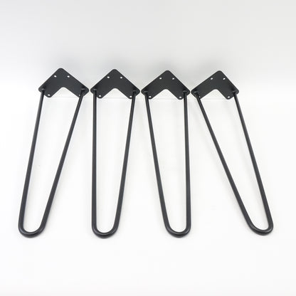 20" Heavy Duty Metal Coffee Table Legs with Screws- 4 Piece Set