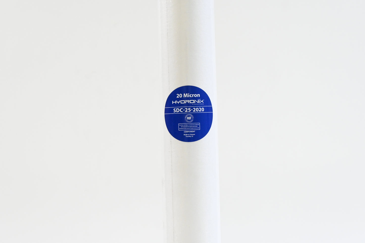Hydronix SDC-25-2020 Whole House, RO Systems or Commercial Use Sediment Water Filter Cartridge 2.5" x 20" - 20 micron
