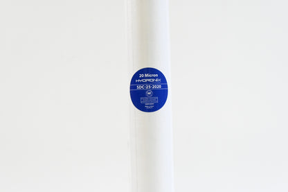 Hydronix SDC-25-2020 Whole House, RO Systems or Commercial Use Sediment Water Filter Cartridge 2.5" x 20" - 20 micron