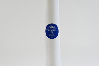 Hydronix SDC-25-2020 Whole House, RO Systems or Commercial Use Sediment Water Filter Cartridge 2.5" x 20" - 20 micron