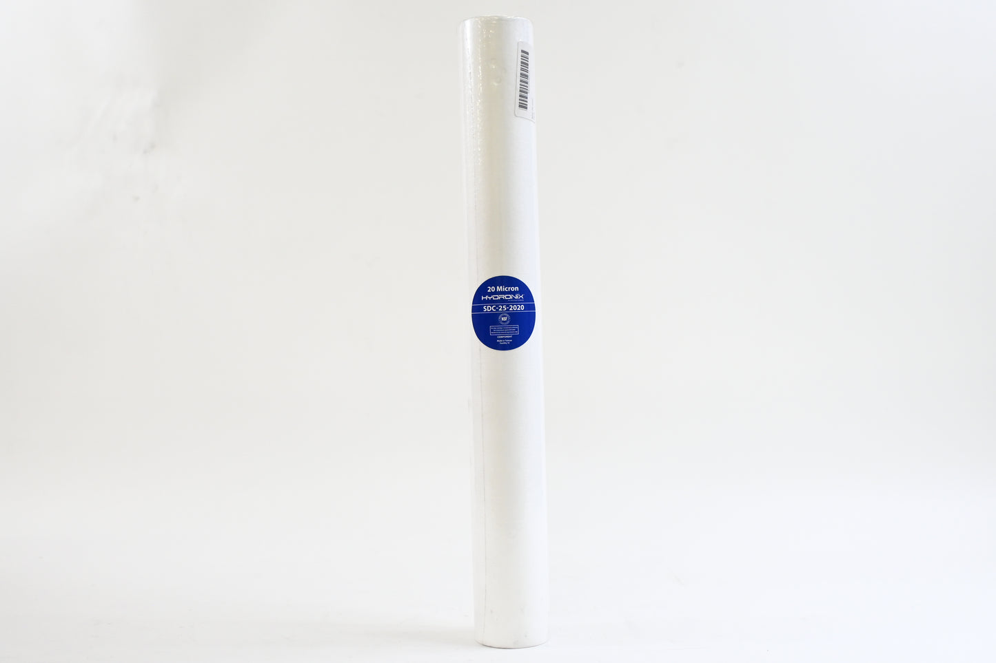 Hydronix SDC-25-2020 Whole House, RO Systems or Commercial Use Sediment Water Filter Cartridge 2.5" x 20" - 20 micron