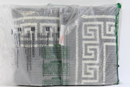 Pauwer Grey Runner Rug for Hallway 2'x6' Non Slip Home Decor - New