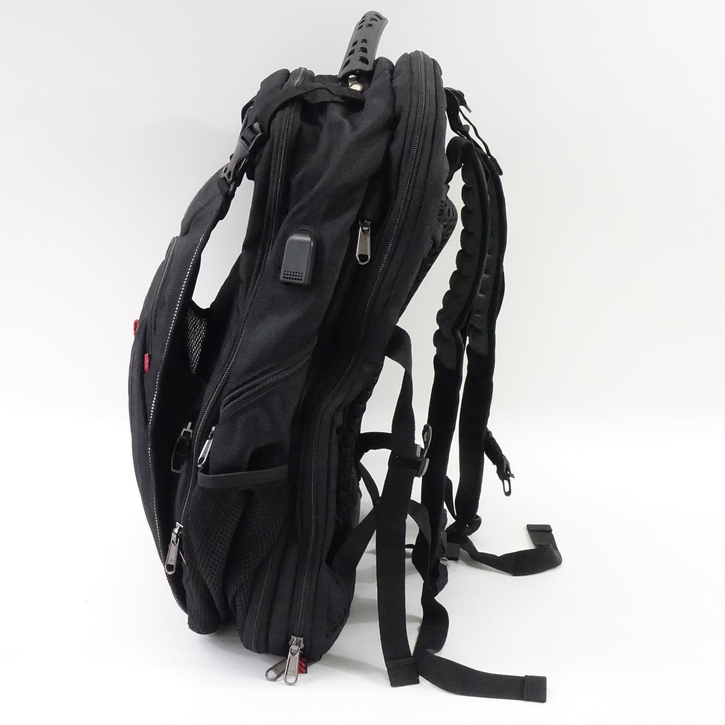 Boniyee Travel Backpack 17.3 Inch, Anti-Theft Laptop Bag with USB Charging Port