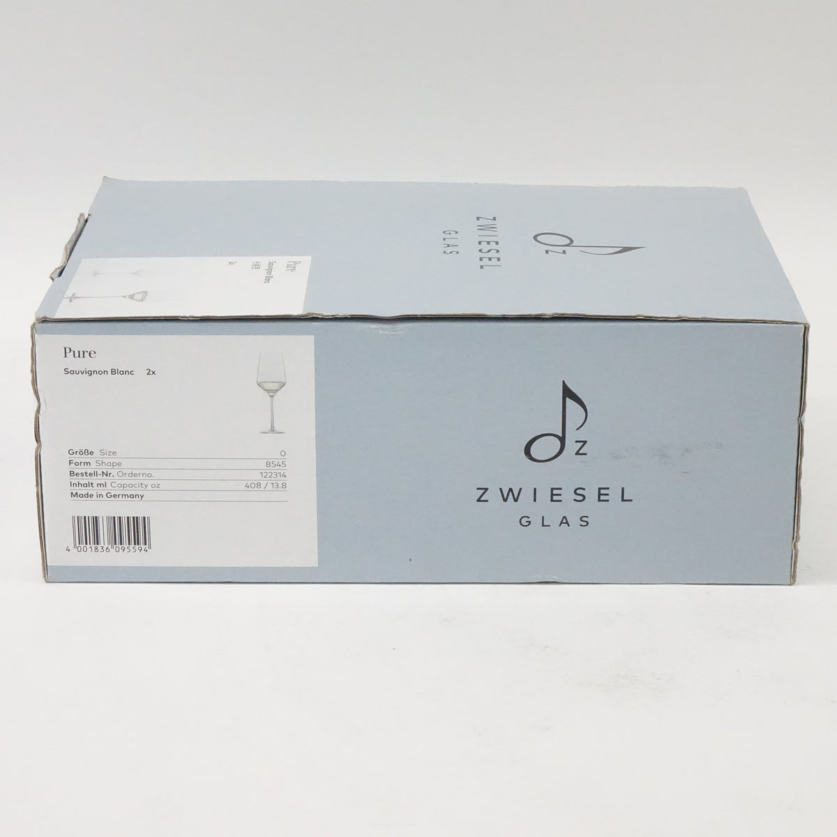 Zwiesel Glas Sauvignon Blanc Pure White Wine Glass (Set of 2), Item No. 122314