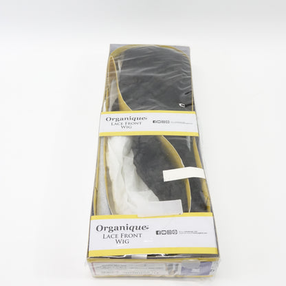 Organique Synthetic Lace Front Wig - Light Yaky Straight 36" (1B, Natural Black)