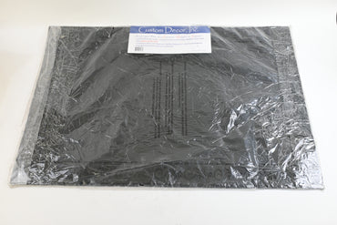 Custom Decor Heavy Duty 24 x 36" Rubber Door Mat/Tray - Open Box