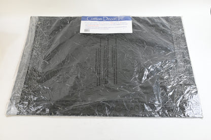 Custom Decor Heavy Duty 24 x 36" Rubber Door Mat/Tray - Open Box