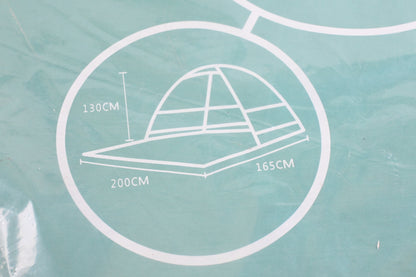 SENADA Pop Up Beach Tent Anti UV Teal Turquoise, 78.7*64.8*51.2 in.
