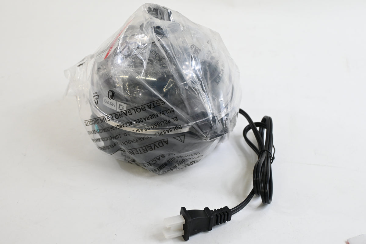 DASH 7-Egg Everyday Egg Cooker - Black Egg Steamer with Steamer Basket, Lid