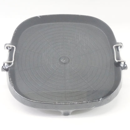 YONATA Korean Nonstick BBQ Grill Pan for Stovetop Indoor or Outdoor BBQ