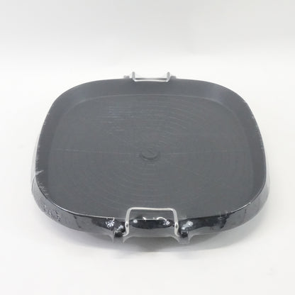YONATA Korean Nonstick BBQ Grill Pan for Stovetop Indoor or Outdoor BBQ