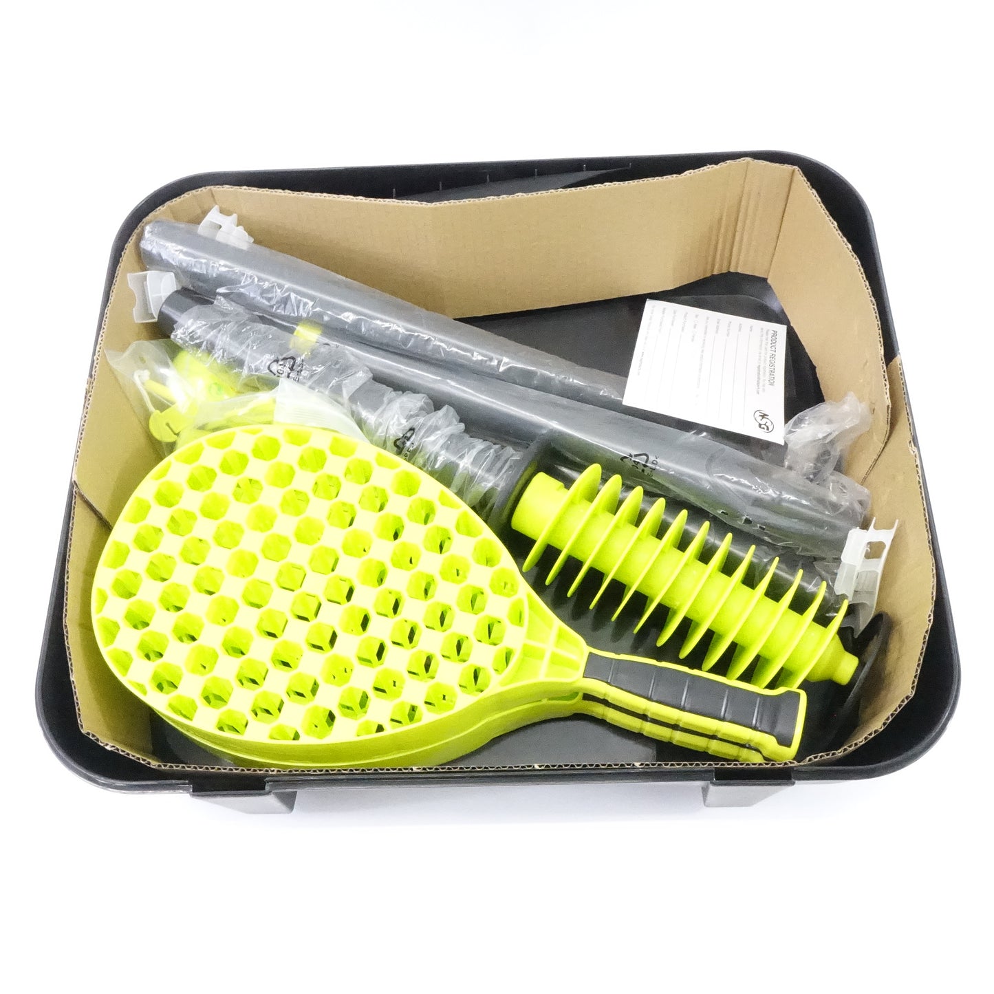 Swingballl PRO All Surface Tennis Ball Game Set, Real Tennis Ball and 2 Bats