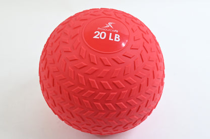 ProsourceFit Slam Medicine 20lb Dead Weight Strength Training Ball