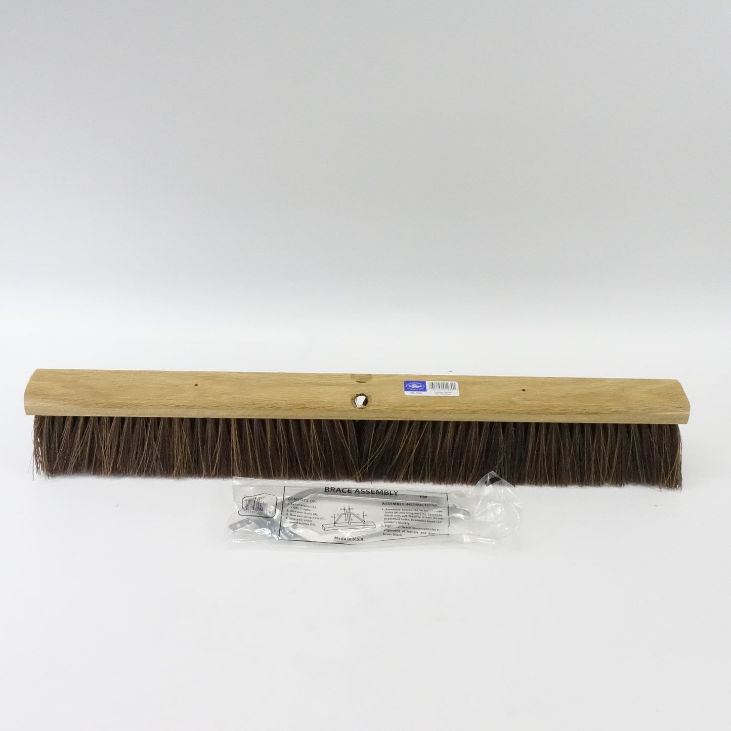 30" Individual Garage Brush - Plastic- Brown