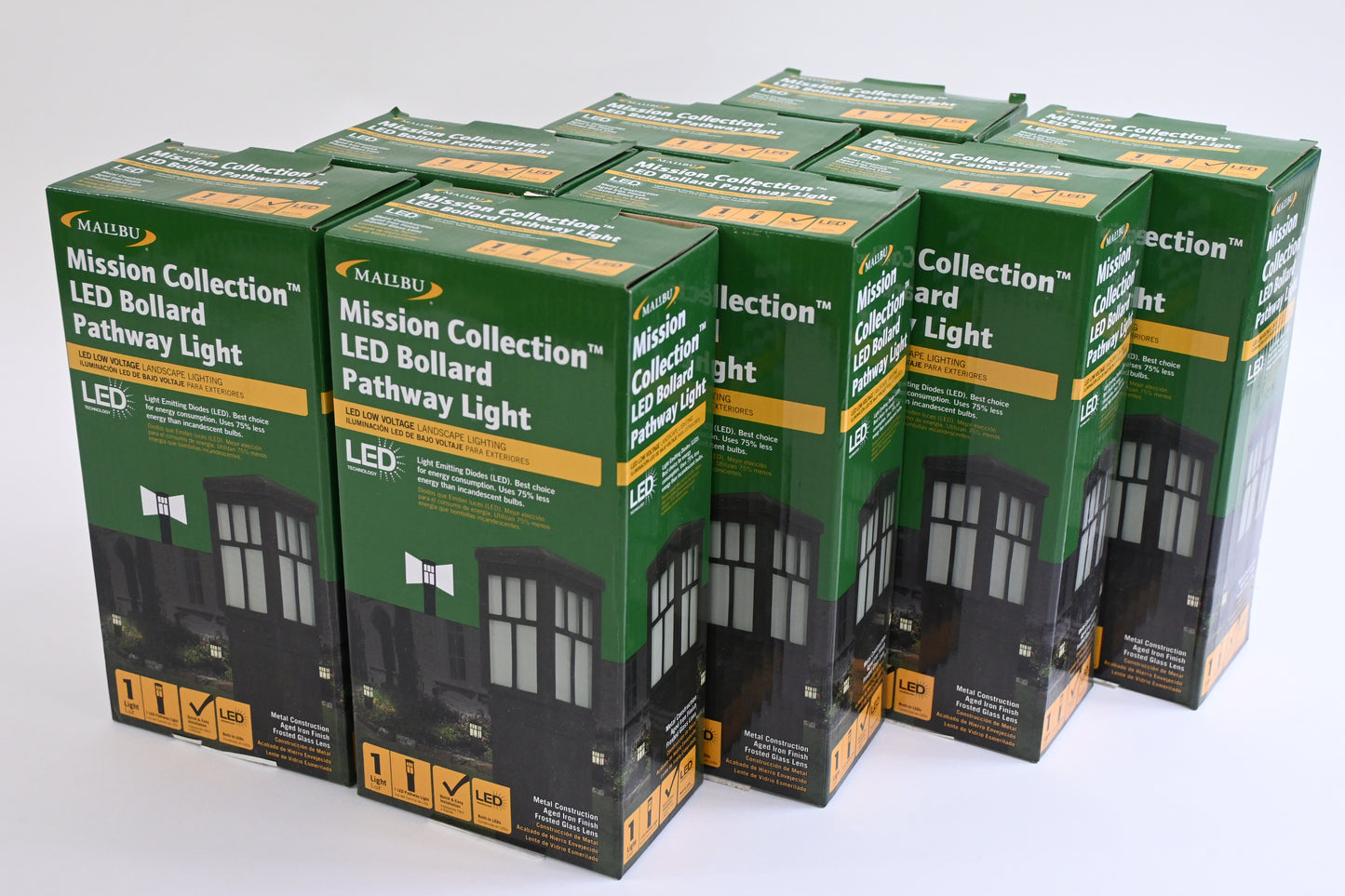 Low Voltage Landscape Lights Outdoor Pathway Lighting 8 Pack LED