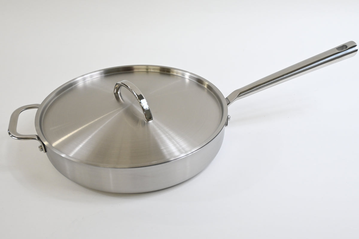 Material, The Stainless Steel Sauté Pan and Lid, 10.5", 3QT Capacity