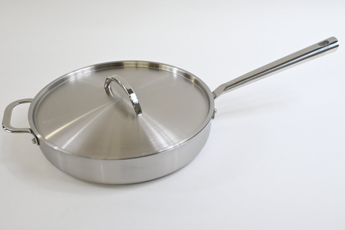 Material, The Stainless Steel Sauté Pan and Lid, 10.5", 3QT Capacity