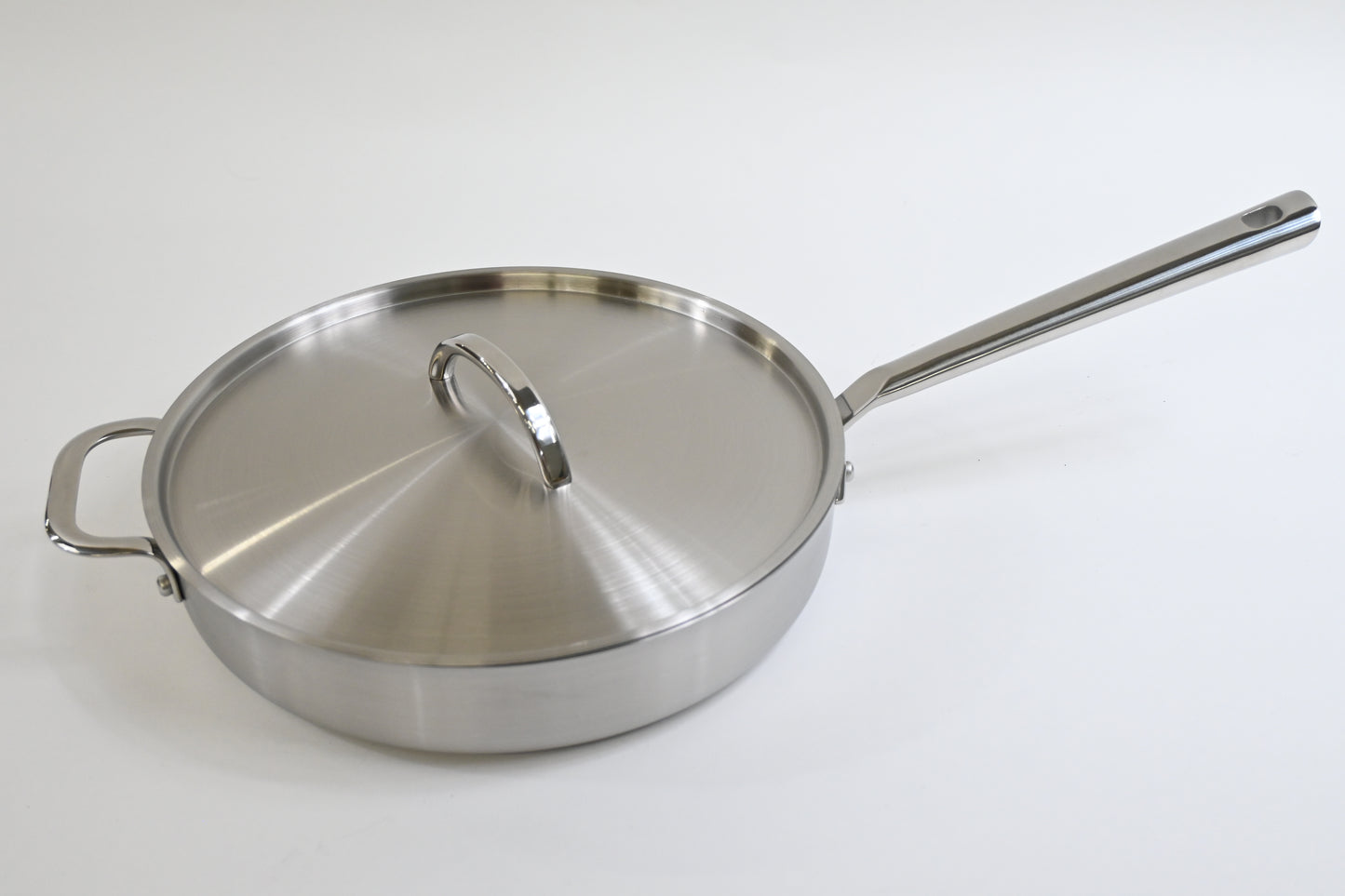 Material, The Stainless Steel Sauté Pan and Lid, 10.5", 3QT Capacity