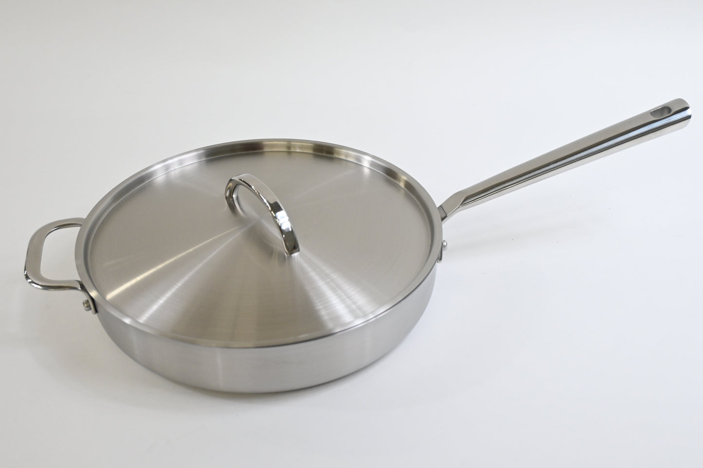 Material, The Stainless Steel Sauté Pan and Lid, 10.5", 3QT Capacity