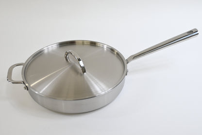Material, The Stainless Steel Sauté Pan and Lid, 10.5", 3QT Capacity