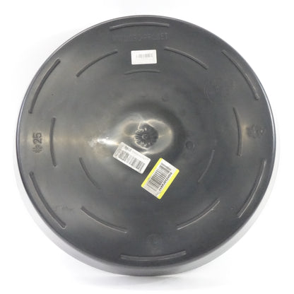 Gro Pro Heavy Duty Saucer with Tall Sides 25 Inch, Black (724946)