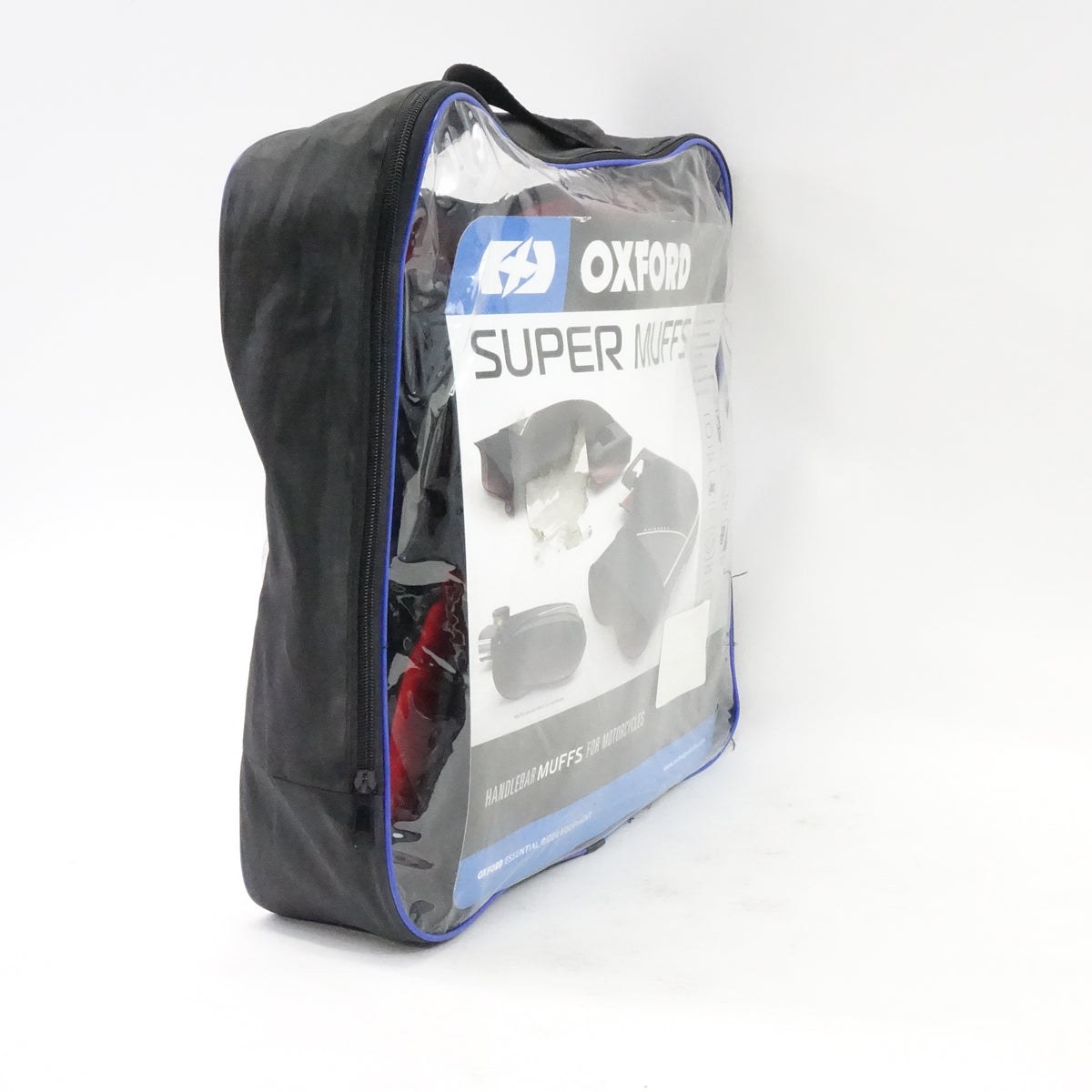 Oxford Motorcycle Bike Super Muffs 1500 Denier Polyester Universal Design, Black