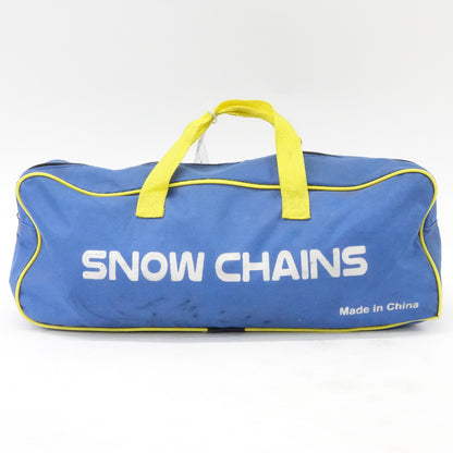 8 Pack Snow Chains for Car SUV Pickup Trucks for Tire Width 195-265mm(7.7-10.4")