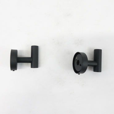 Matte Black Bathroom Towel Rack Towel Bar Set 5 Pieces Wall Mounted - Grade A