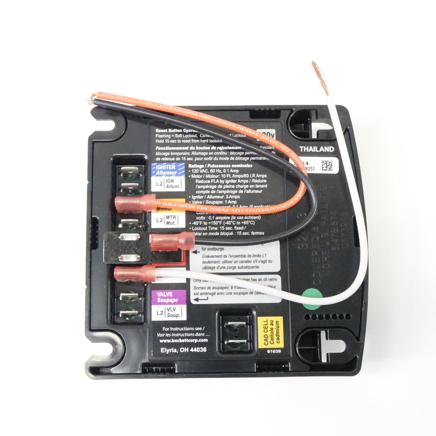 Beckett 7505A0000U 7505A Genisys Primary Control 120V Oil Burner Furnace